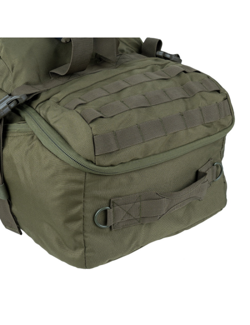 101 Inc. bolsa de viaje táctica de fin de semana 3 en 1 - 80 litros - Verde