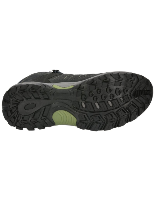 Brütting Wanderschuhe Mount Pinos High mit comfortex - Grau mit Grün