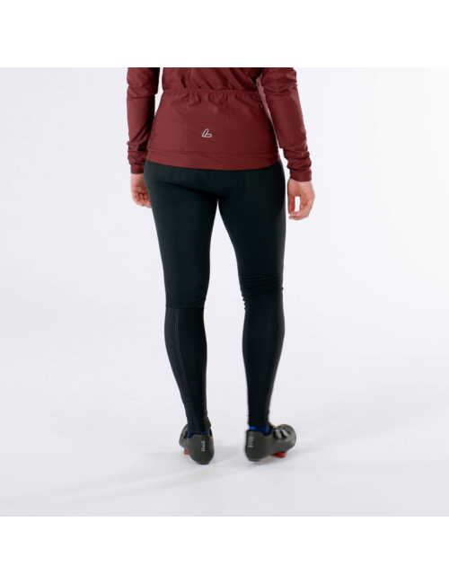 Loeffler Radhose Damen lang - W Bike Tights Hotbond® RF Gel - Schwarz