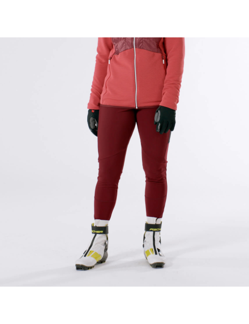 Pantaloni sportivi Loeffler lunghi W Tights Thermo TIV per donna - Nero