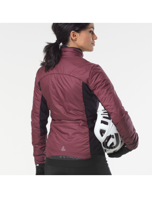 Loeffler wielrenjack lange mouwen W Bike ISO-Jacket Primaloft® Gold PL60 - Paars