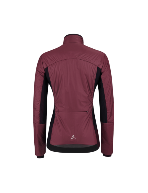 Chaqueta ciclismo Loeffler manga larga W Bike ISO-Jacket Primaloft® Gold PL60 - Morado