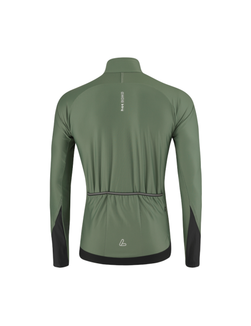 Maglia da ciclismo a maniche lunghe Loeffler M Bike L/S Jersey Linus Hotbond® RF - Verde Pino