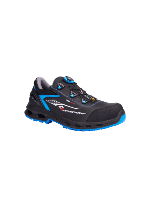 Garsport veiligheidsschoenen Hexa-Viper Low Boa® E3 S3S ESD - Zwart