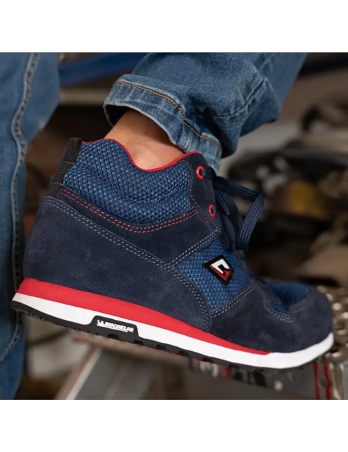 Garsport veiligheidsschoenen Monza 2.0 MID 1 S1PS - Navy Blauw