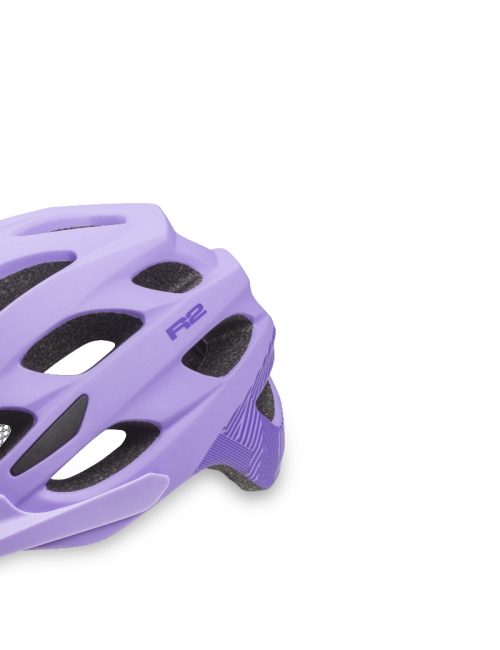 R2 bicycle helmet Cliff Violet - in mould technology - Purple