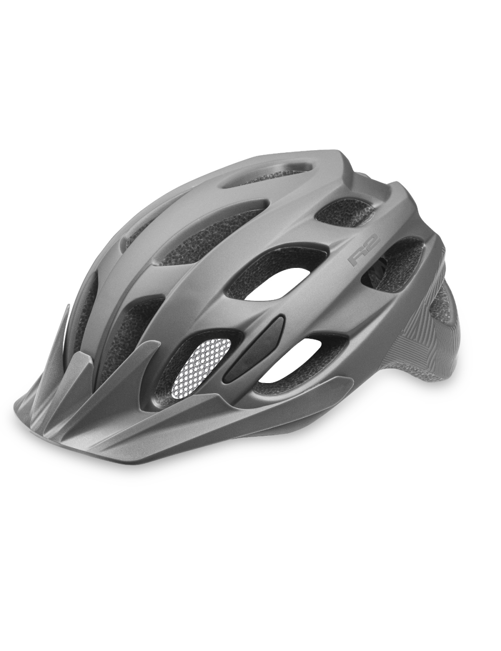 Casco ciclismo R2 Cliff Gris - tecnología in mould - Gris