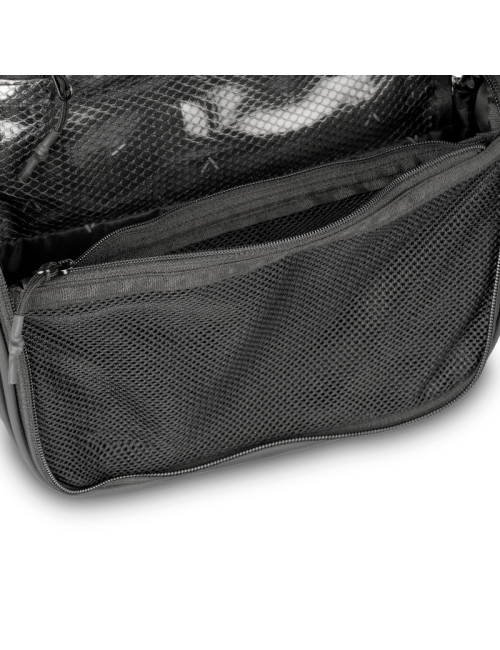 Trousse de toilette de voyage Veltra Pochette avec crochet de suspension - Noir
