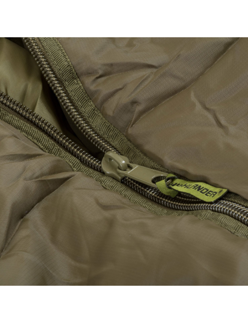 Highlander Mumienschlafsack Challenger 400 -8°C - 3 Jahreszeiten - Grün