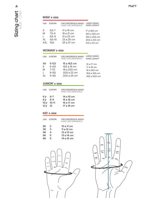 Guanti da sci MATT da uomo Perform Gore Gloves - Gore-tex® - Blu