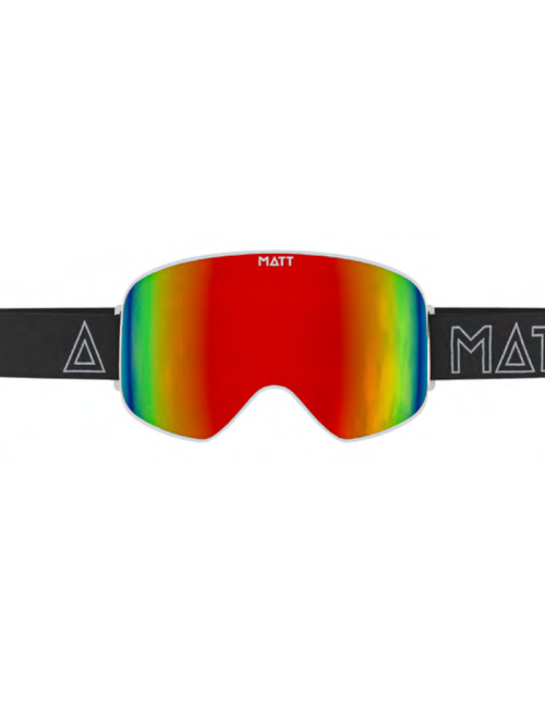 MATT skibril Ski Collectie Scale - Red - Rood
