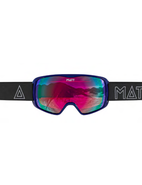 Máscaras de esquí MATT Ski Collection Kompakt Máscara Turquesa - Azul con púrpura