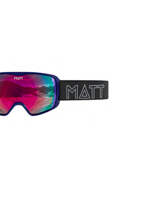 Máscaras de esquí MATT Ski Collection Kompakt Máscara Turquesa - Azul con púrpura