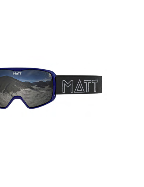 MATT ski goggles Ski Collection Kompakt Mask Stripedot - Blue with Black