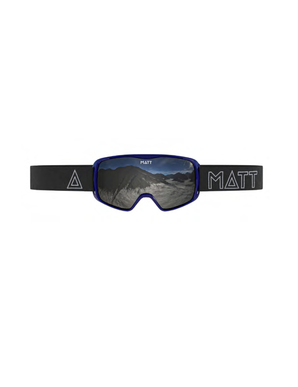 MATT ski goggles Ski Collection Kompakt Mask Stripedot - Blue with Black