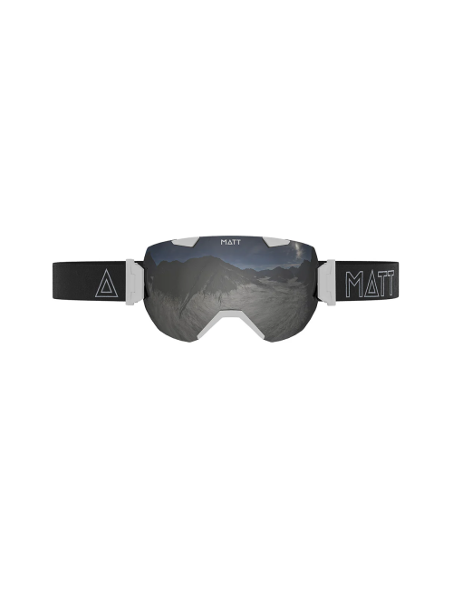 MATT skibril Ski Collectie Synchro Camo Black (met 2 lenzen) - Wit