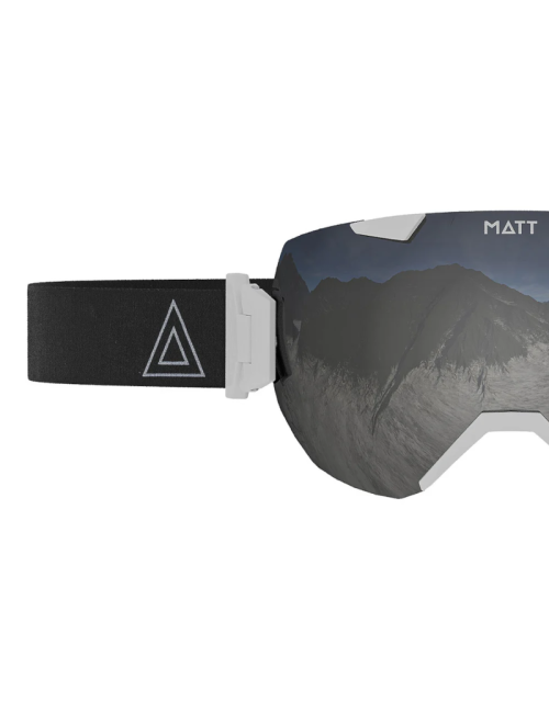 MATT ski goggles Ski Collection Synchro Camo Black (with 2 lenses) - White