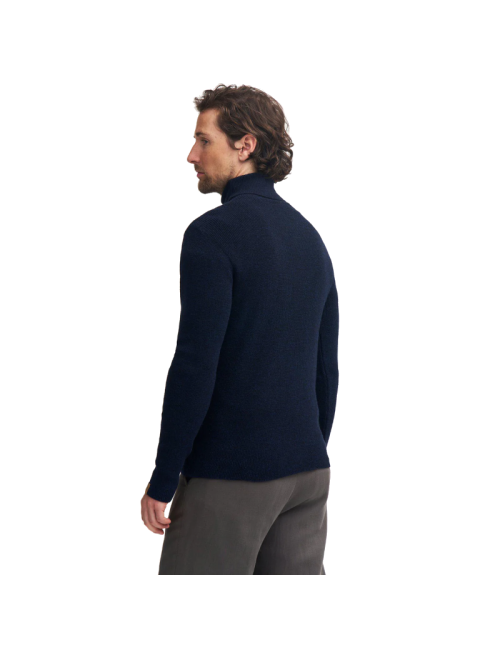 Ivanhoe men's turtleneck GY Tolken R Green - merino wool - Green