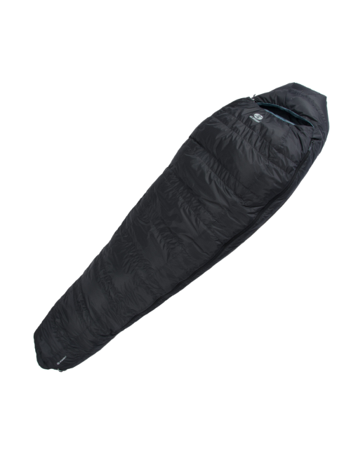 Saco de dormir momia SirJoseph Himalaya Looping III 500 - izquierda 200 cm - Gris oscuro