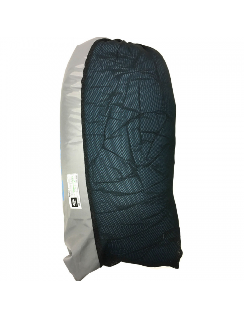 SirJoseph mummyslaapzak Himalaya Looping III 500 - links 200 cm - Donker Grijs