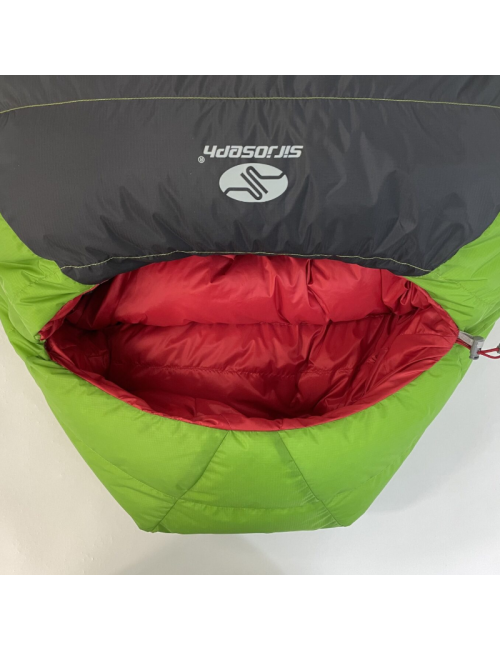 SirJoseph mummyslaapzak Himalaya Looping III 500 - links 200 cm - Donker Grijs