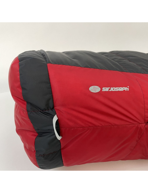 SirJoseph mummia sacco a pelo Himalaya Looping III 500 - sinistra 200 cm - Grigio scuro