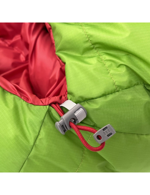 SirJoseph mummyslaapzak Himalaya Looping III 500 - links 200 cm - Donker Grijs