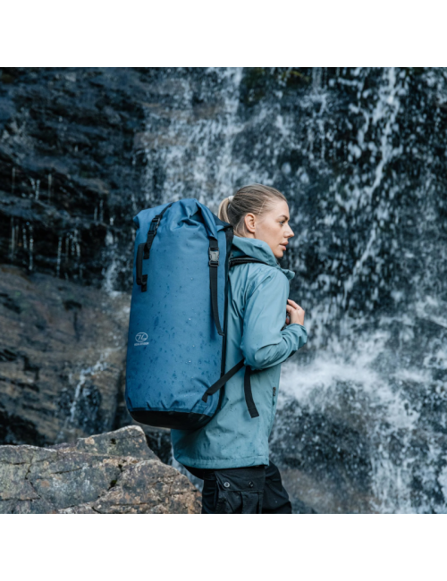Highlander waterproof backpack drybag Affric 35 litres Cool Blue - Blue