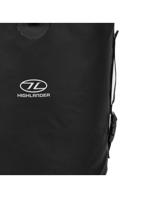 Highlander waterproof backpack Troon Tri-Laminate duffle dry bag 35 litres - Black