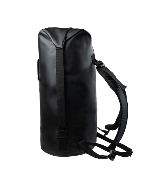 Highlander waterproof backpack Troon Tri-Laminate duffle dry bag 70 litres - Black