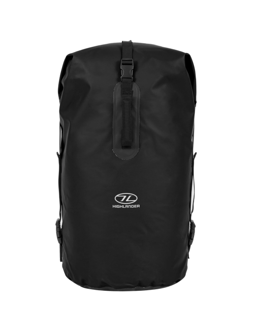 Highlander waterdichte rugzak Troon Tri-Laminate duffle dry bag 70 liter - Zwart