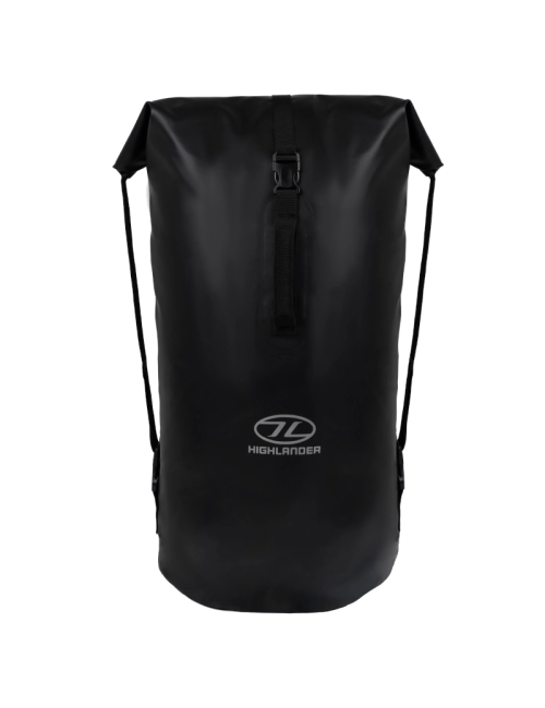 Sac à dos étanche Highlander Troon Tri-Laminate sac à dos sec 70 litres - Noir