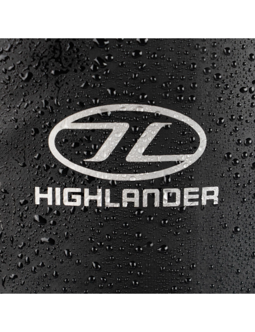 Highlander zaino impermeabile Troon Tri-Laminate duffle dry bag 70 litri - Nero