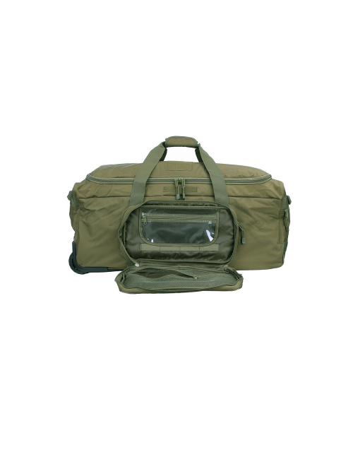 101 Inc reistas Trolley Commando Bag 136 liter - Groen