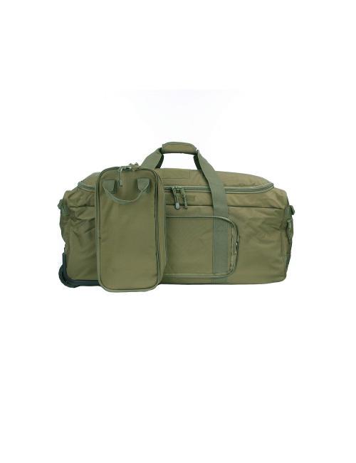 101 Inc reistas Trolley Commando Bag 136 liter - Groen