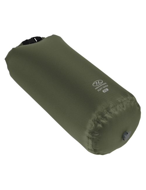 Highlander Puff Sack - sac étanche gonflable - Vert olive