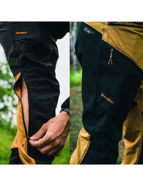 Husky Outdoorhose Krony M S25 - funktionelle Wanderhose - Khaki
