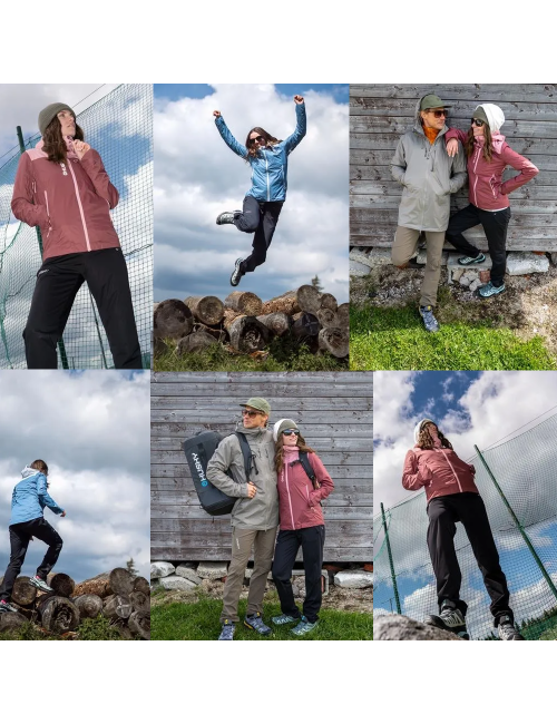 Husky Outdoor-Hose Kamela für Frauen - Wanderhose - Schwarz