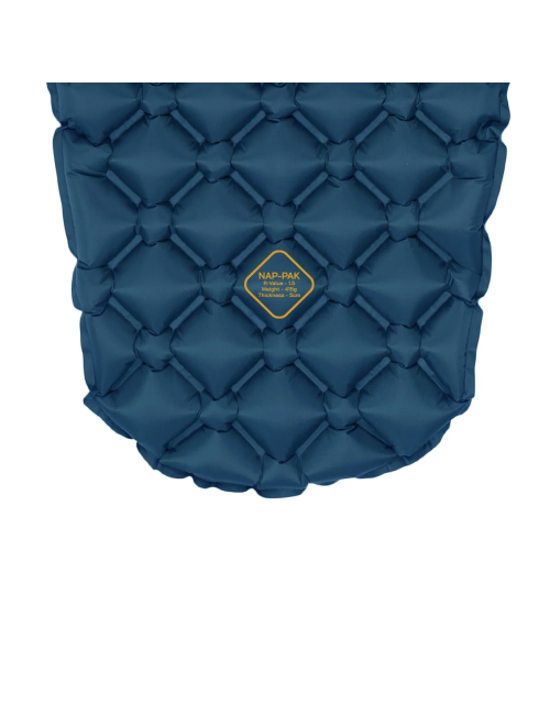 Colchoneta hinchable Highlander NAP-PAK - Valor R 1,5 - Azul