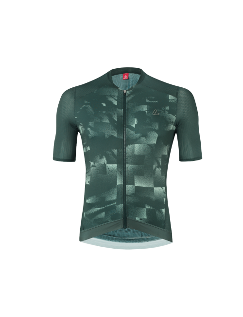 Loeffler short-sleeved cycling shirt M Bike Jersey FZ Skys Escape Forest - Green