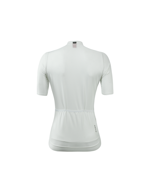 Loeffler Kurzarm-Radtrikot W Bike Jersey FZ Skys Escape Creme - Weiß
