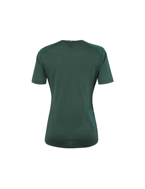 Loeffler maillot de cyclisme à manches courtes W Bike T-Shirt Skys Merino Forest - Green