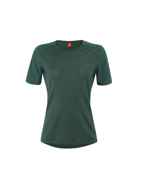Loeffler maillot de cyclisme à manches courtes W Bike T-Shirt Skys Merino Forest - Green