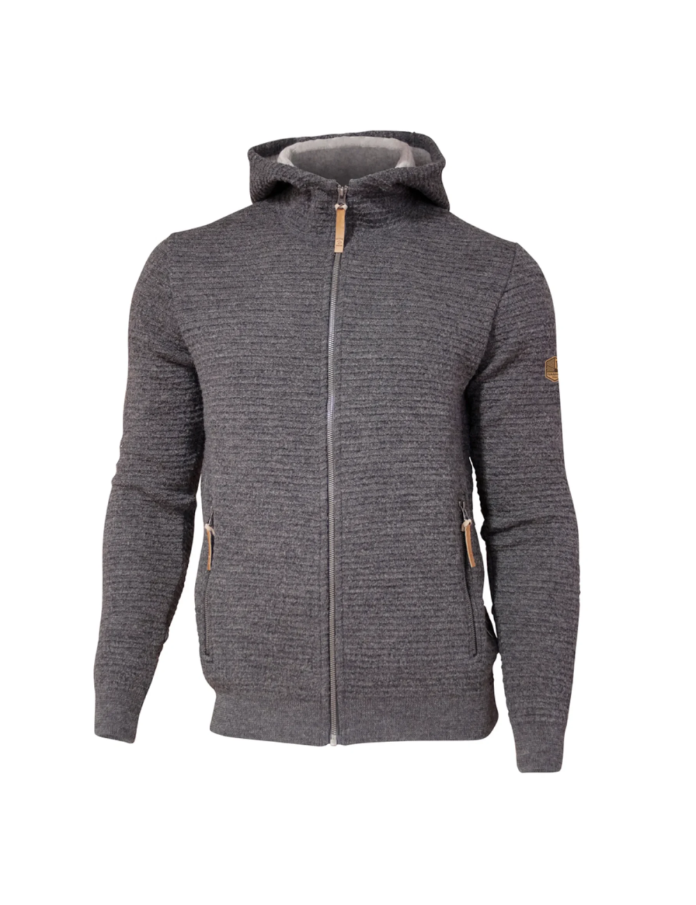 Gilet Ivanhoe Morel Hood Male pour homme en laine - Gris - Gris