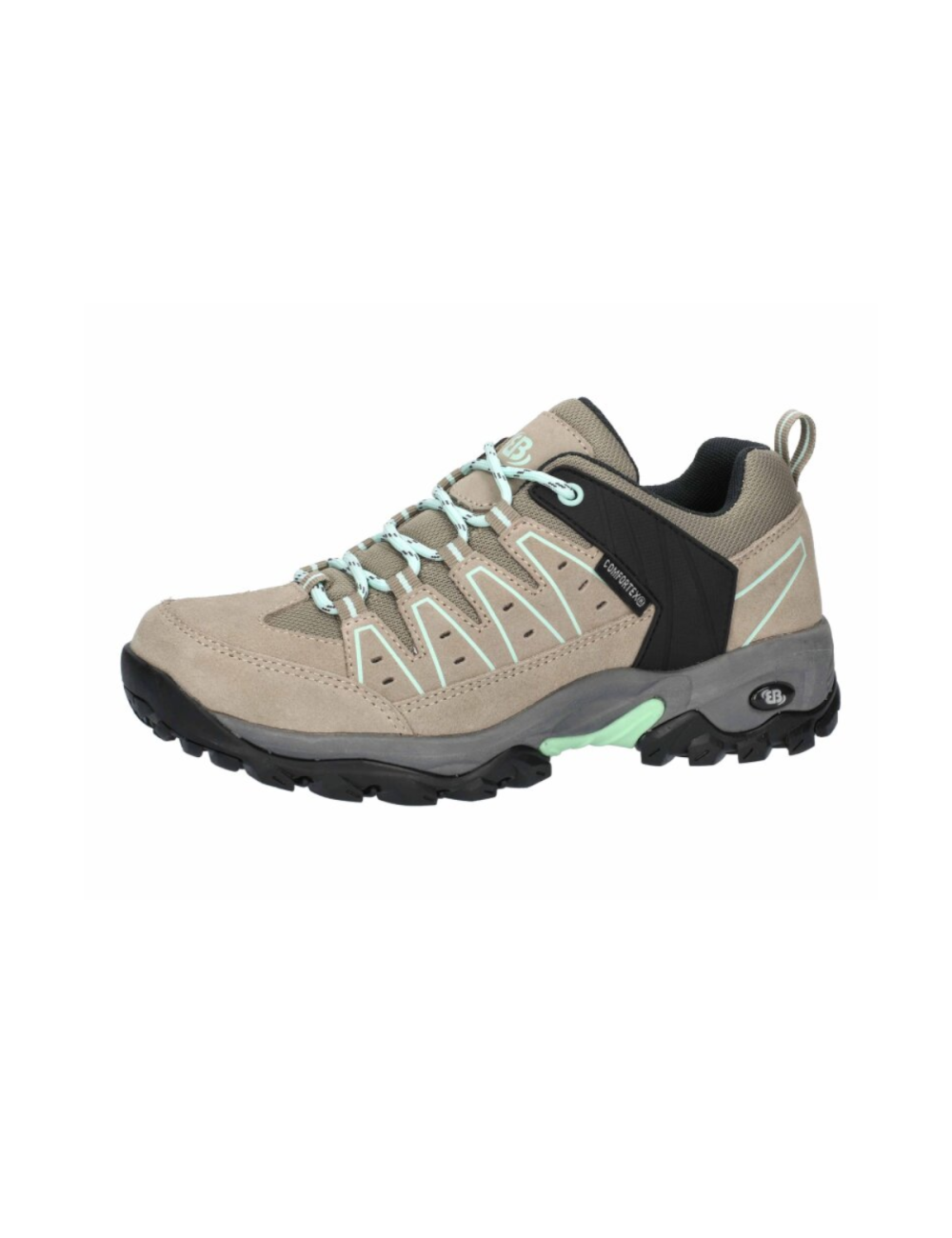 Brütting Wanderschuhe Mount Pinos Low mit comfortex - Beige - Türkis