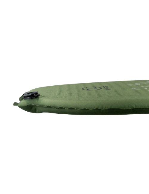 Colchoneta autohinchable Highlander Kip Mat Compact - Valor R 3,2 - Verde oliva