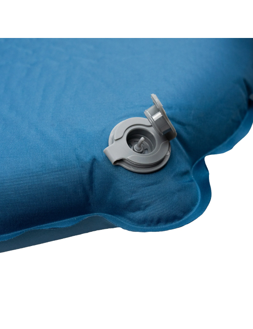 Highlander selbstaufblasende Schlafmatte Kip Mat 50 mm - R-Wert 4,5 - Blau