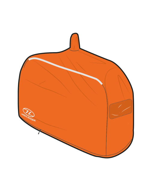 Tenda di emergenza Highlander Storm Vault Survival Shelter 1 persona - Arancione