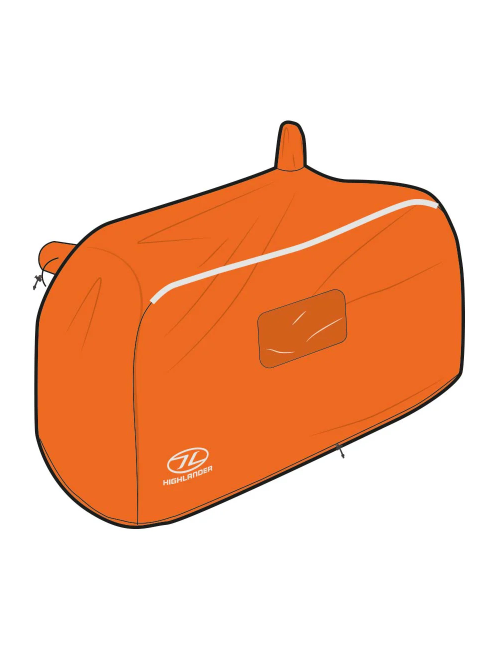 Tente d'urgence Highlander Storm Vault Survival Shelter 2-3 persons - Orange