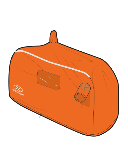 Tente d'urgence Highlander Storm Vault Survival Shelter 2-3 persons - Orange
